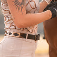 Load image into Gallery viewer, black belt in polo design