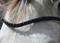 Load image into Gallery viewer, Slim - Stirnriemen Happy (Nr. 6.) - Ascot Reitsport6.2 (schwarze Steine)