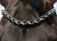 Load image into Gallery viewer, Stirnriemen Star (Nr. 1.) - Ascot Reitsport1.4 (klar/schwarz)