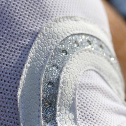 Reithandschuhe mit Glitzer