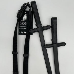 Gurtzügel mit Stegen (braun)